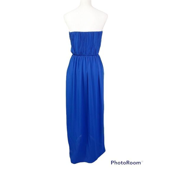 Rhyme Los Angeles Blue, Strapless Dress, Size Small - Picture 3 of 11